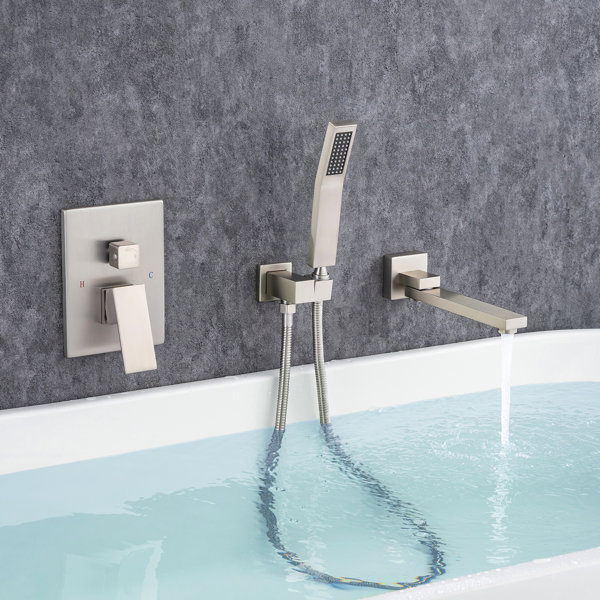 Rainlex Tub Shower Faucet With Rough In Valve Reviews Wayfair   Tub   Shower Faucet With Rough In Valve 